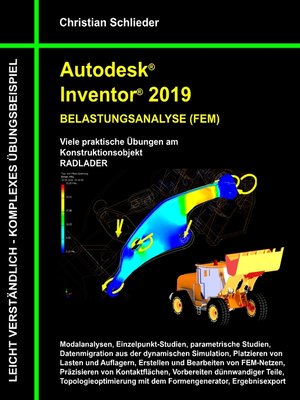 cover image of Autodesk Inventor 2019--Belastungsanalyse (FEM)